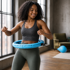 Smart Weighted Hula Hoop – Adjustable 24-Section Fitness Hoop