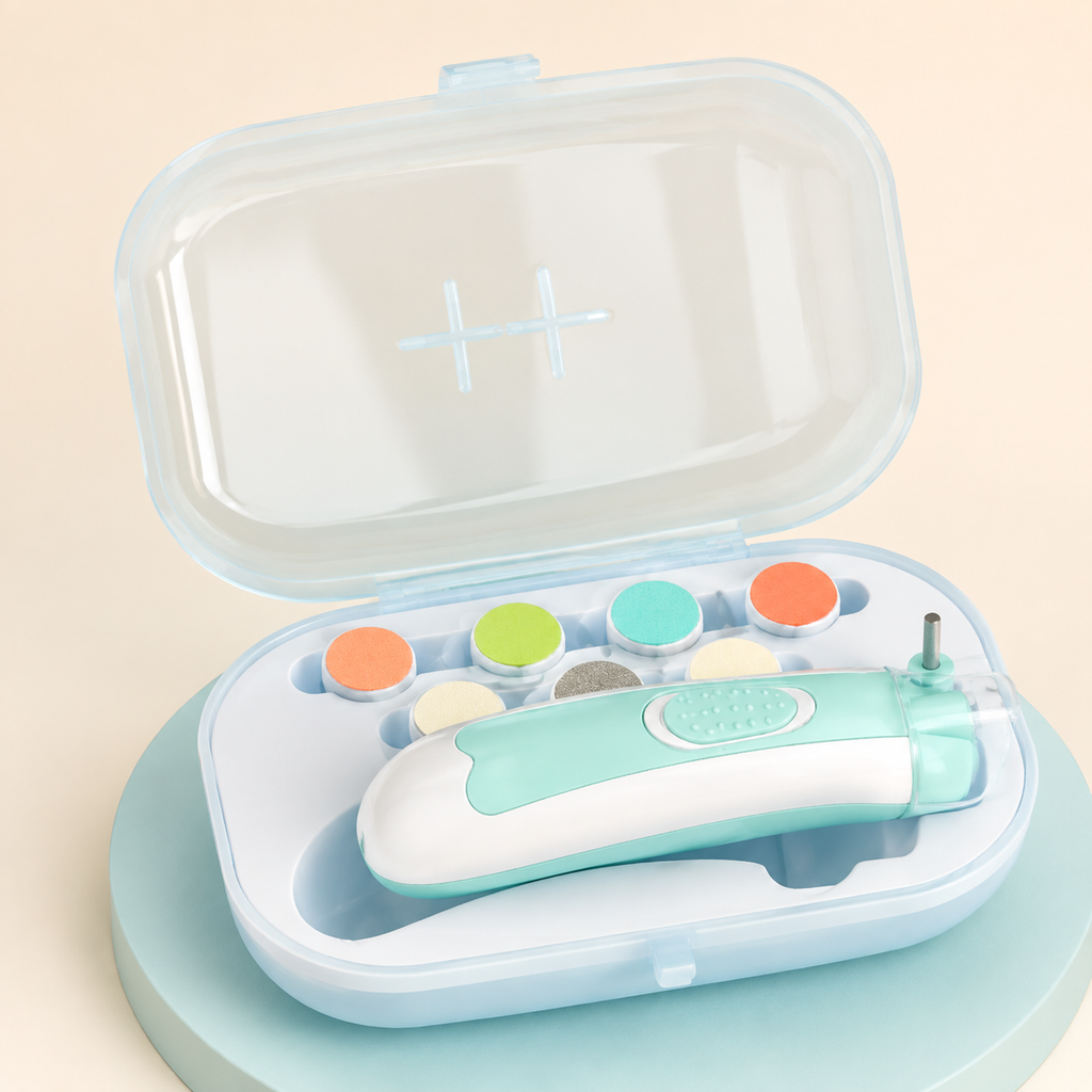 Electric Baby Nail Trimmer Set – Gentle & Safe Nail Care