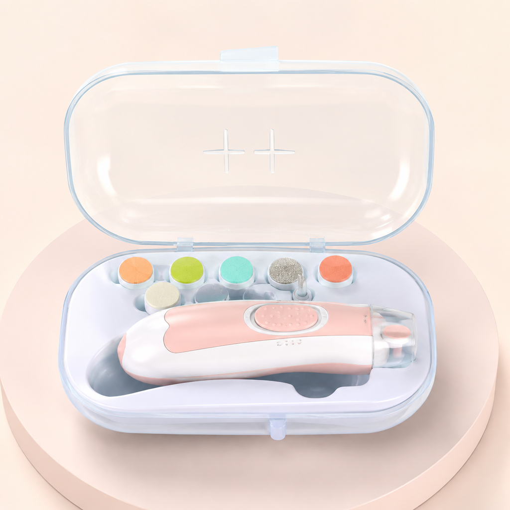 Electric Baby Nail Trimmer Set – Gentle & Safe Nail Care