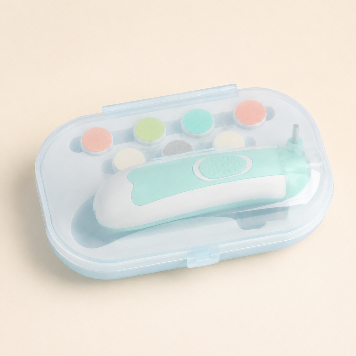 Electric Baby Nail Trimmer Set – Gentle & Safe Nail Care