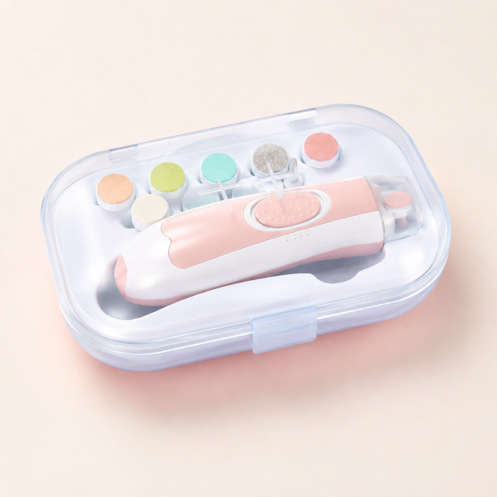 Electric Baby Nail Trimmer Set – Gentle & Safe Nail Care
