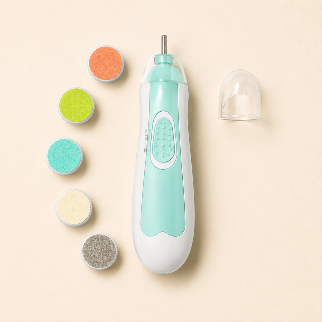 Electric Baby Nail Trimmer Set – Gentle & Safe Nail Care