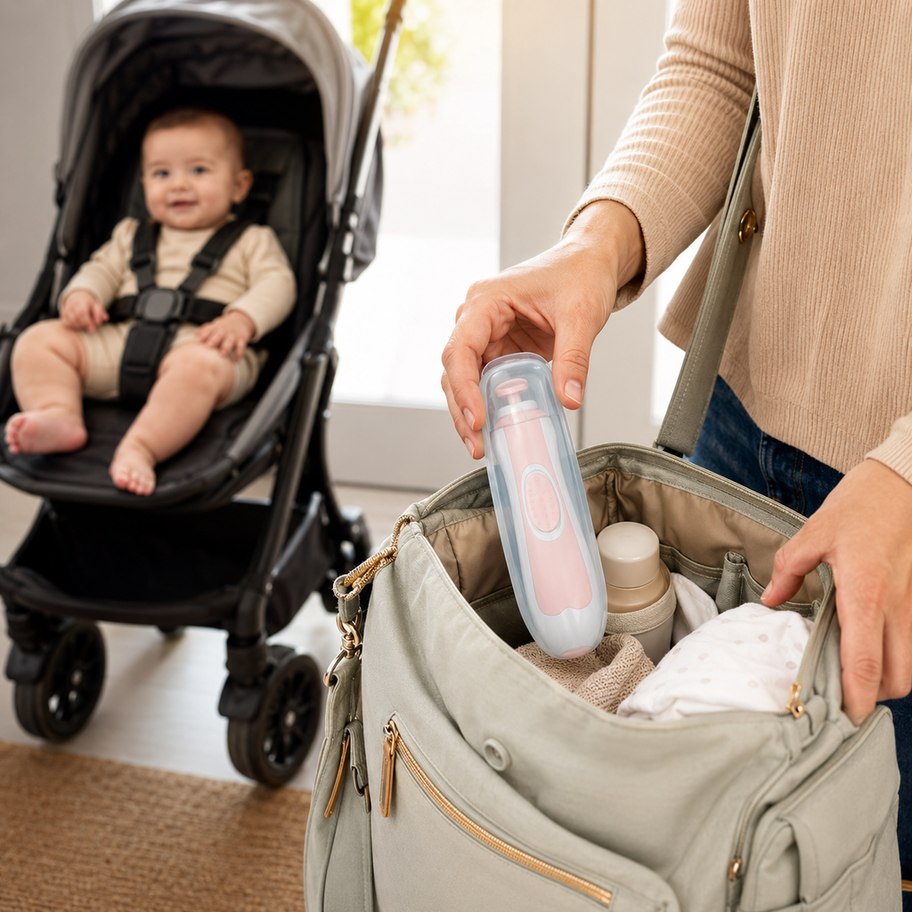 Electric Baby Nail Trimmer Set – Gentle & Safe Nail Care
