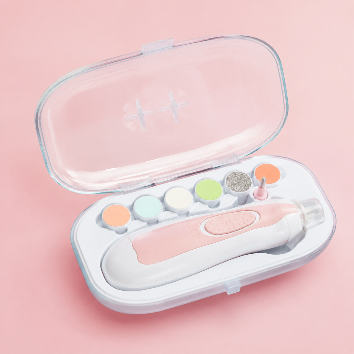Electric Baby Nail Trimmer Set – Gentle & Safe Nail Care