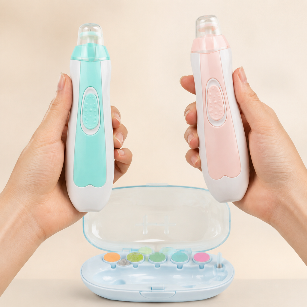 Electric Baby Nail Trimmer Set – Gentle & Safe Nail Care