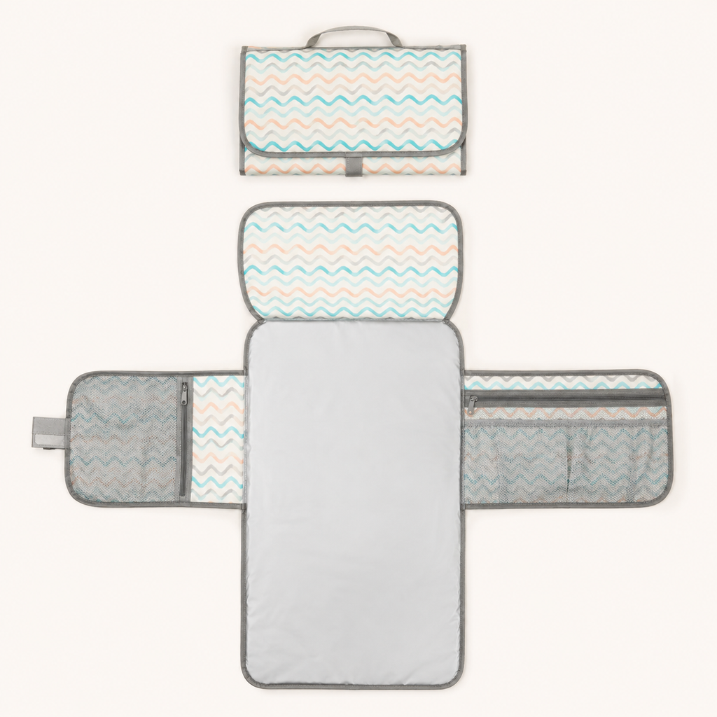 Portable Foldable Baby Changing Mat – Waterproof Travel Changing Pad