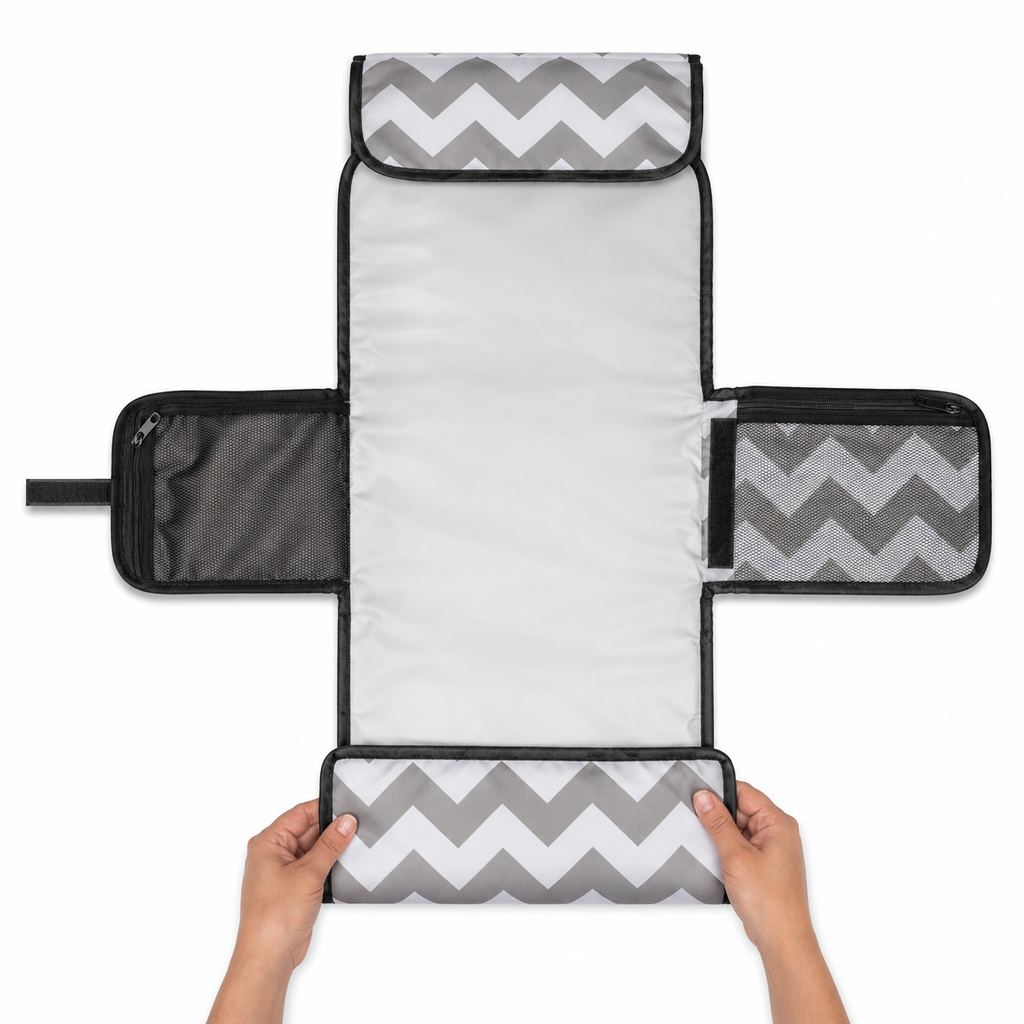 Portable Foldable Baby Changing Mat – Waterproof Travel Changing Pad