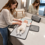 Portable Foldable Baby Changing Mat – Waterproof Travel Changing Pad