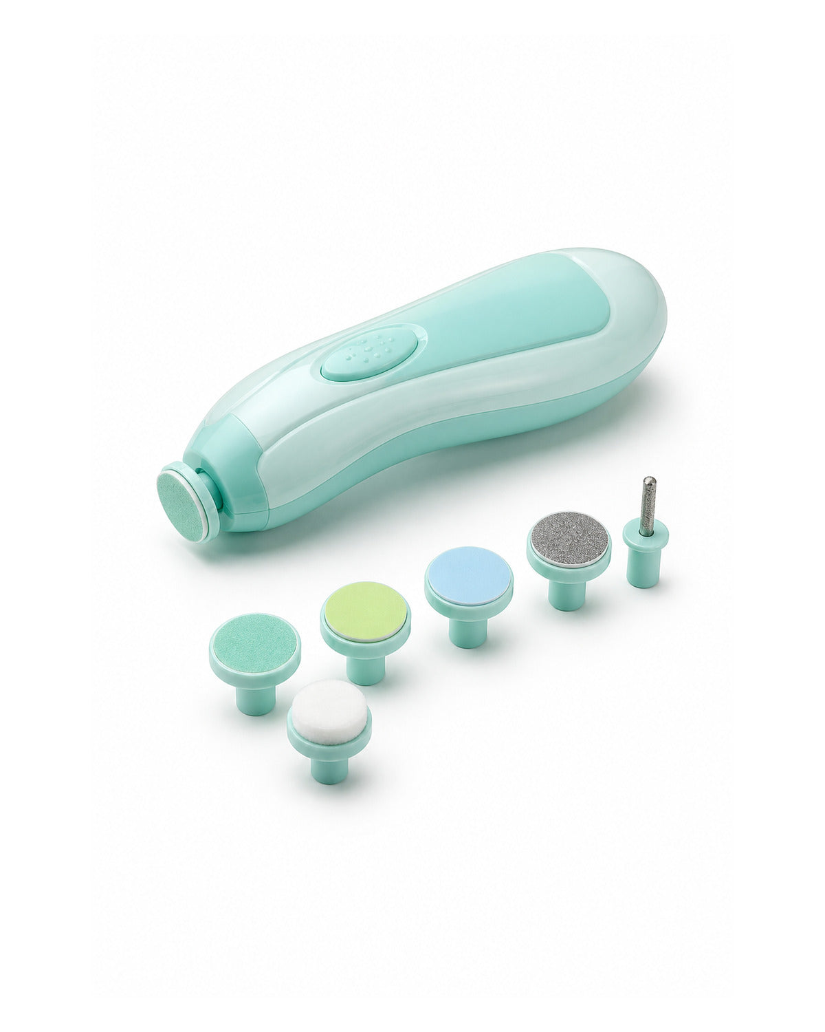 Electric Baby Nail Trimmer Set – Gentle & Safe Nail Care – Blue